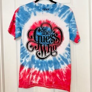 The Guess Who tie-dye band tee, small